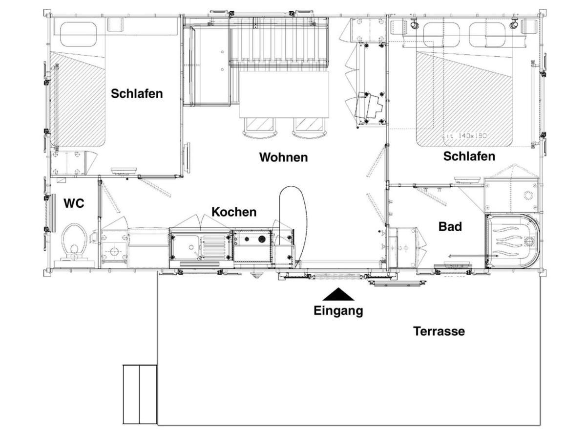 Apartamento Tonis Hütte Hohenfels  Exterior foto